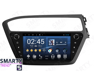 Штатная магнитола Hyundai i20 2018+ - Android - SMARTY Trend - Ultra-Premium