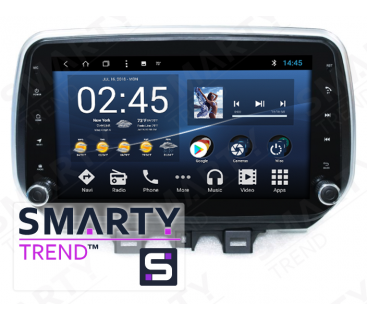 Штатная магнитола Hyundai Tucson 2019+ - Android - SMARTY Trend - Ultra-Premium