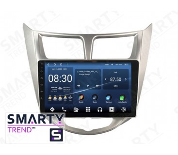 Штатная магнитола Hyundai Accent / Solaris / Verna – Android – SMARTY Trend - Ultra-Premium
