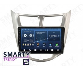 Штатная магнитола Hyundai Accent / Solaris / Verna – Android – SMARTY Trend - Premium