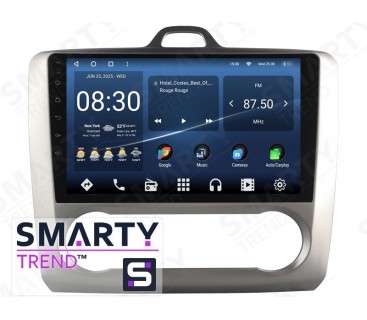 Штатная магнитола Ford Focus II 2009-2011 (Auto-Aircondition) – Android – SMARTY Trend - Premium