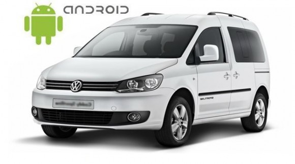 Volkswagen Caddy - пример установки головного устройства SMARTY Trend