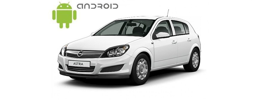 Opel Astra H - пример установки головного устройства SMARTY Trend