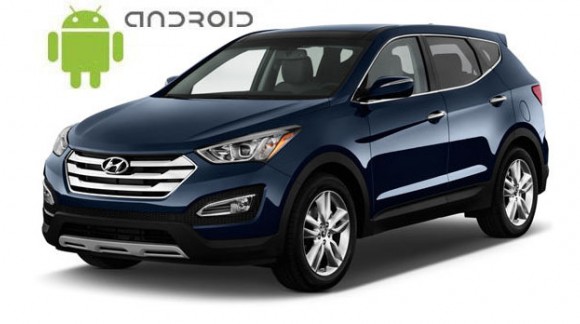 Hyundai Santa Fe - пример установки головного устройства SMARTY Trend